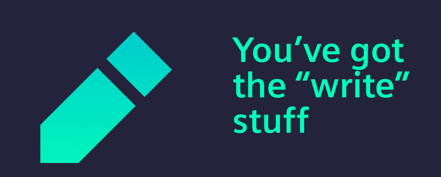 write stuff