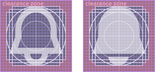 Normal and filled variant